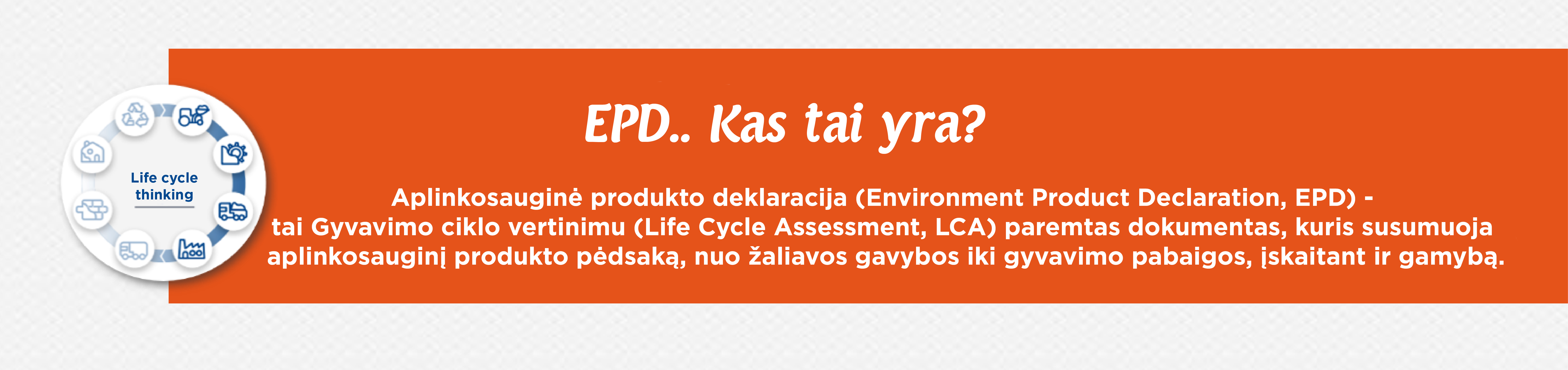 Kas yra EPD
